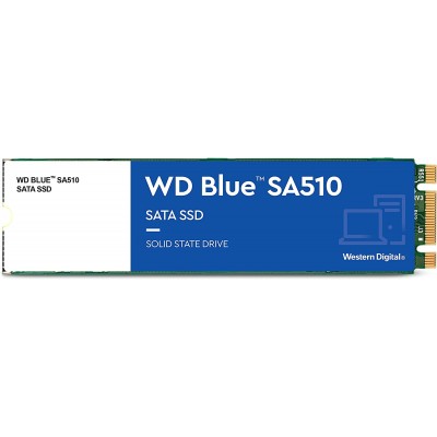 SSD Western Digital WD Blue SA510 500GB, M.2 2280, SATA lll 6.0 Gb/s - 560 MB/s