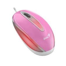 Mouse Genius Dx-mini USB Optico RGB Rosado