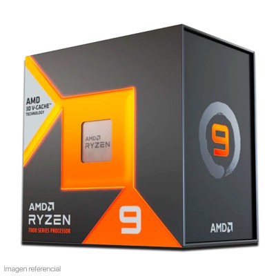 Procesador AMD Ryzen 9 7900X3D 4.4/5.6GHz, 128MB L3, 12-Cores, Socket AM5, 120W