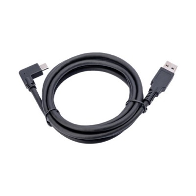 Cable Jabra USB Macho - USB-C Macho, 1.8 Metros, Negro