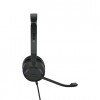 Audífonos Jabra con Micrófono Evolve2 30 MS Stereo, Alámbrico, USB A, Negro