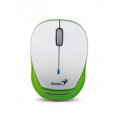 Mouse Genius Micro Traveler 9000R Wireless Blanco/Verde