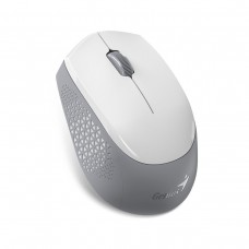 Mouse Genius NX-8000S BT Wireless/Bluetooth Blueeye Silent Ergonomico White/Grey