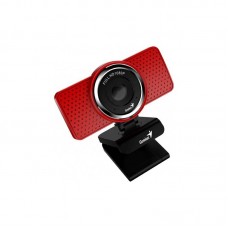 Camara Genius Ecam 8000 FHD 1080p USB Rojo