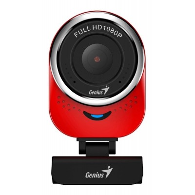 Camara Genius QCam 6000 FHD 1080p USB Red