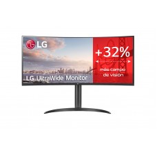 Monitor LG 34WQ75C-B, 34" IPS, 3440 x 1440 WQHD, Ultrawide Curvo