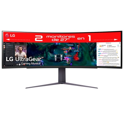 Monitor Gaming LG UltraGear 49GR85DC-B, 49" 5120x1440px VA, 240Hz