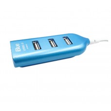 Hub USB IBLUE 4 Port 2.0 Azul Claro