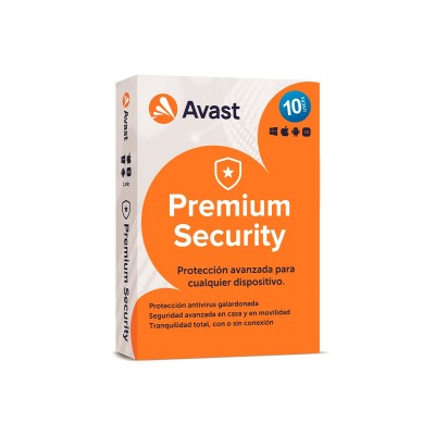 Avast PREMIUM SECURITY 10PC / 12Meses