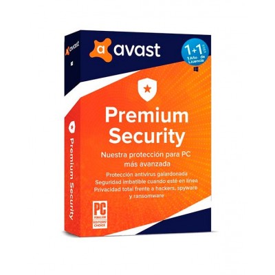 Avast PREMIUM SECURITY 1+1PC  / 12Meses