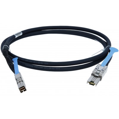 Cable HPE 716191-B21, Externo de 2,0 m, Mini SAS de alta densidad a Mini SAS