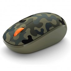 Mouse Microsoft Inalambrico Bluetooth 5.0, 1000dpi, 2.4GHz, Color Camuflaje Bosque.