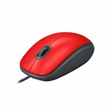 Mouse Logitech M110 Silent Optico Usb Rojo