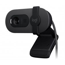 Camara Logitech Brio 100, FHD 1080p USB-A Grafito