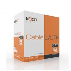 Rollo de Cable Nexxt Professional UTP Gris Cat 6 de 100 Metros