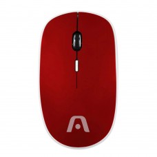 Mouse Inalambrico ArgomTech, MS31, 2.4GHZ, 800/1200/1600 DPI, USB, Rojo, ARG-MS-0031RD