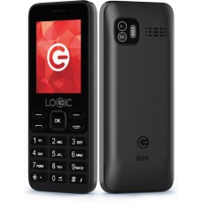 Celular LOGIC B8K, 3G, 2.4", 1400 MAH, Negro