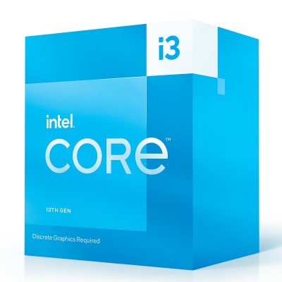 Procesador Intel Core i3-13100F, 4.50 GHz, 12 MB Caché L3, LGA1700, 58W, 10 nm.
