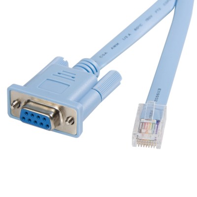 Cable Startech de 1,8m para Gestión de Router Consola Cisco RJ45 a Serie DB9