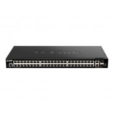 Switch D-Link DGS-1520-52, Capa L3, 48 RJ-45 GbE, 2 x 10G, 2 x 10G SFP+
