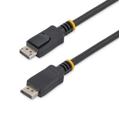 Cable Startech de 5m DisplayPort 4K HBR2 con Cierre de Seguridad - 2x Macho DP