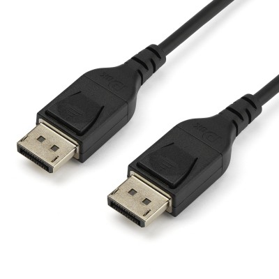 Cable Startech DisplayPort 1.4 de 1m con Certificación VESA