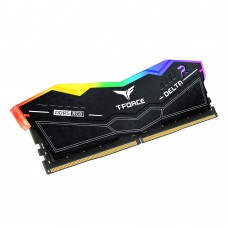 Memoria RAM TEAMGROUP T-Force Delta Black RGB, 16GB, 6000MHz, DDR5 DIMM, CL38