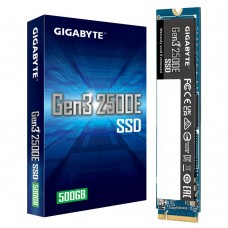 SSD Gigabyte Gen3 2500E, 500GB M.2 2280, PCIe 3.0 x4 NVMe 1.3, 2300MB/s
