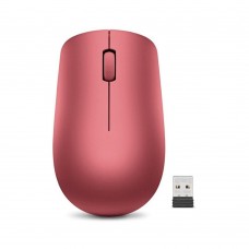 Mouse Inalámbrico Lenovo 530, Rojo Cereza