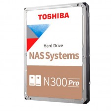 Disco duro Toshiba N300 PRO NAS, 20TB, SATA 6.0Gb/s, 7200rpm, 512MB Cache, 3.5"
