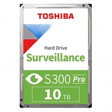 Disco duro Interno Toshiba S300 Pro, 10TB, SATA 6.0 Gb/s, 7200rpm, 3.5", Cache 256MB