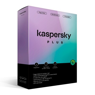 Antivirus Kaspersky Plus, 1PC - 1 Año