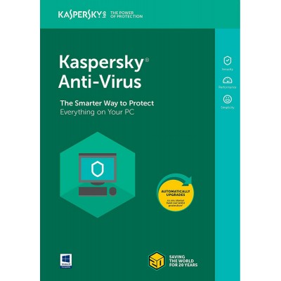 Kaspersky Anti-Virus, 5 Dispositivos, 2 Años