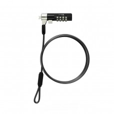 Cable De Seguridad De Notebook Klip Xtreme KSD-370 Wedge Slot