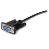 Cable Startech de 2m Serial RS232 Video EGA DB9 M/H