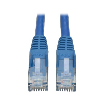 Cable Patch Moldeado Tripp-Lite Snagless Cat6 Gigabit (RJ45 M/M) - Azul, de 2.13 mts.