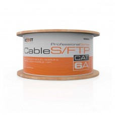 Cable S/FTP Nexxt Solutions Cat6A en Bobina tipo LSZH - Gris, 23 AWG, 305m