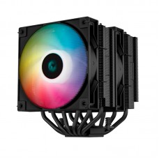 Fan-Cooler para CPU DeepCool AG620 ARGB LED, 120mm, AM5 / LAG1700, Negro