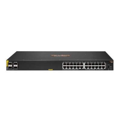 Switch HPE Aruba 6000 24G Class 4 PoE 370W / 4 x 1G/10G SFP / 24 x LAN GbE