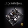 Fuente Asus ROG STRIX 1000G, 1000W 80 Plus Gold Modular, Frozen Silence
