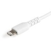 Cable Startech USB-A a Lightning 30 cm - Blanco