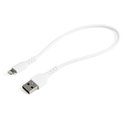 Cable Startech USB-A a Lightning 30 cm - Blanco