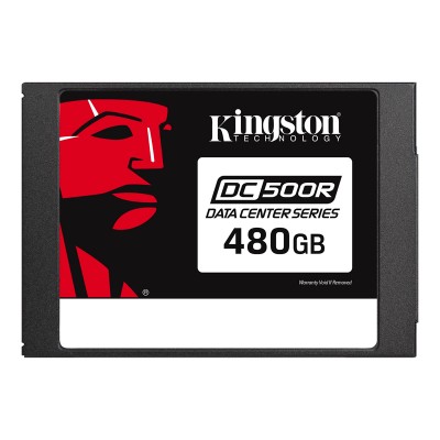 SSD Kingston Enterprise DC500R 2.5”, 480GB, SATA 6Gb/s, NAND 3D TLC, Hot- Plug
