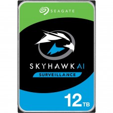 Disco Duro para Videovigilancia Seagate SkyHawk AI 3.5", 12TB, SATA III, 6 Gbits, 256MB