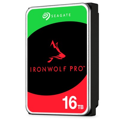 Disco duro Seagate Ironwolf PRO NAS 16TB SATA 6Gb/s 7200rpm, 256MB Cache, 3.5"