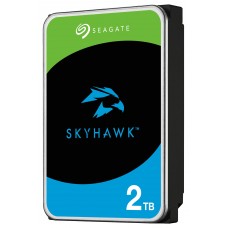 Disco Duro para Videovigilancia Seagate SkyHawk 3.5'', 2TB, SATA III, 6 Gbits, 5400RPM, 256MB