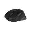 Mouse Teros TE-5168N, Óptico, Triple Modo: 2.4G+Bluetooth+USB, 6400 DPI, RGB, Negro