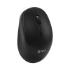 Mouse óptico inalámbrico Teros TE5074N, color Negro, 1600 dpi, receptor USB