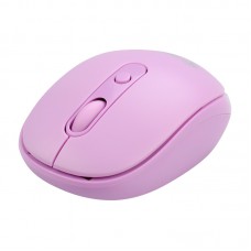 Mouse óptico inalámbrico Teros TE5075P, Color Purpura, 1600 dpi, receptor USB