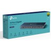 Switch Gigabit Ethernet TP-Link TL SG116, 16 RJ-45 GbE 10/100/1000 Mbps, 10W